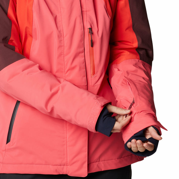 Columbia Glacier View Jacket - Women's Bright Geranium, Bold Orange, Malbec