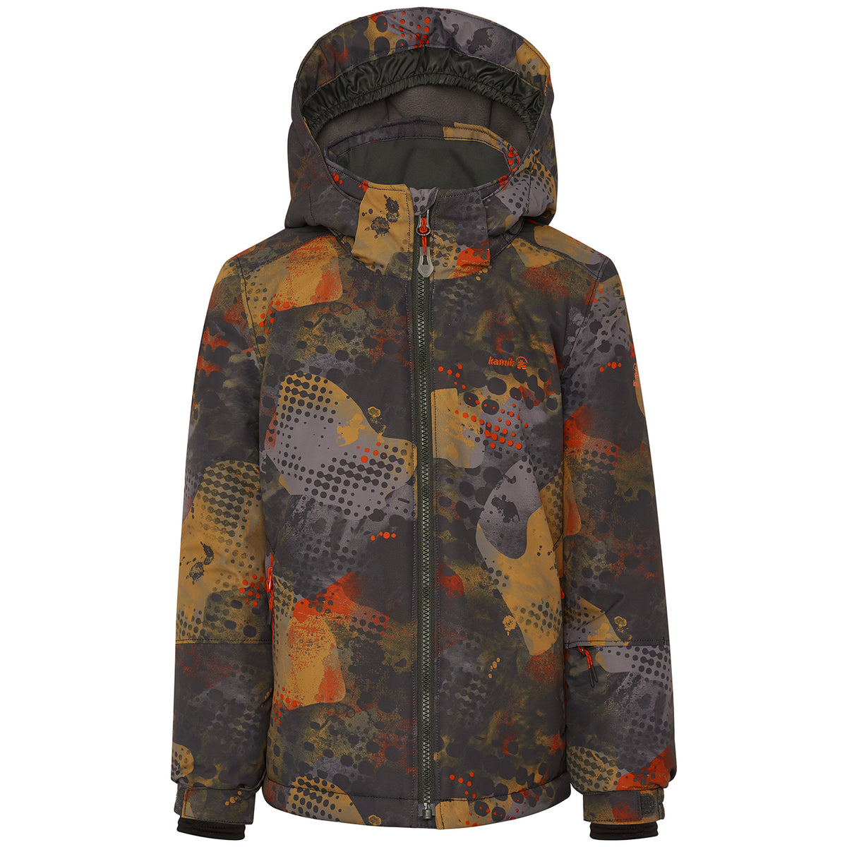 Kamik Walker Shadow Jacket - Boys' Coal