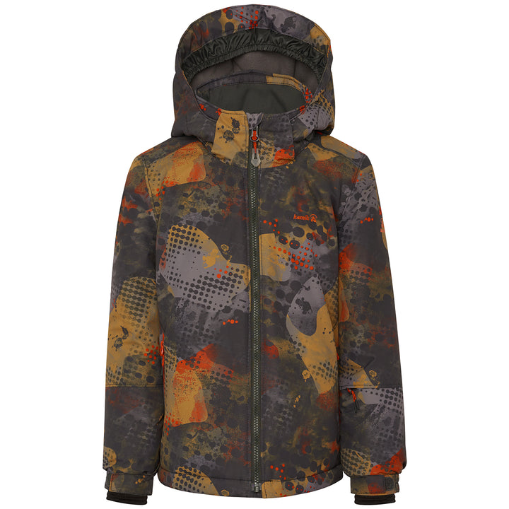 Kamik Walker Shadow Jacket - Boys' Coal