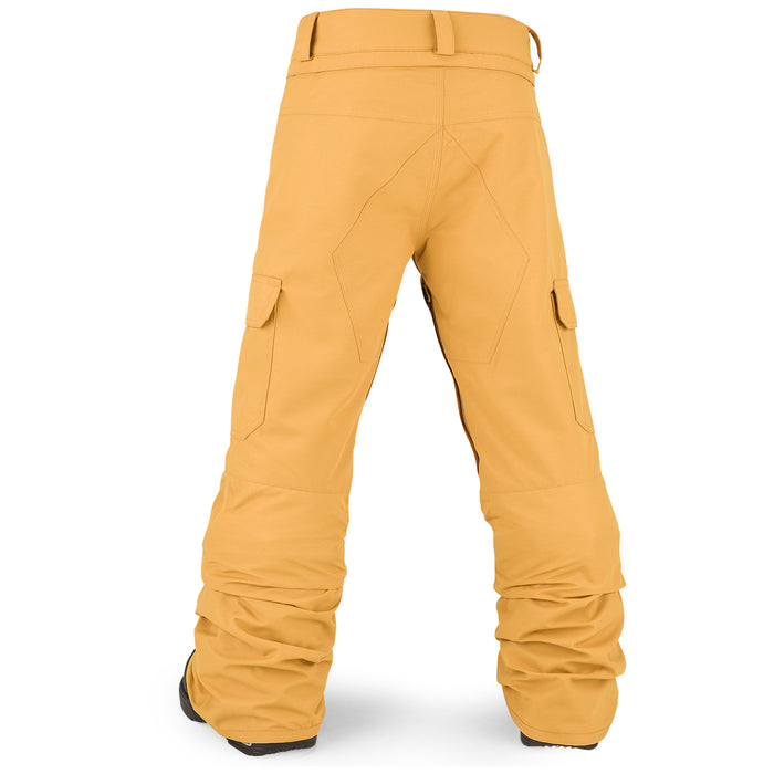 Volcom Cargo Insulated Pants - Boys' Resin Gold