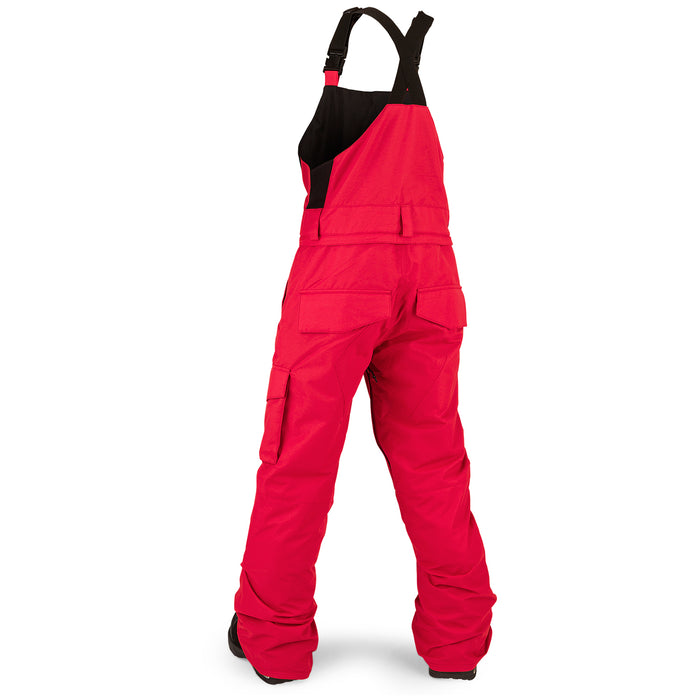 Volcom Barkley Bib Overalls - Kids' Red