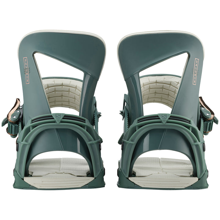 Salomon Hologram Snowboard Bindings - Women's 2022 Green/Cream