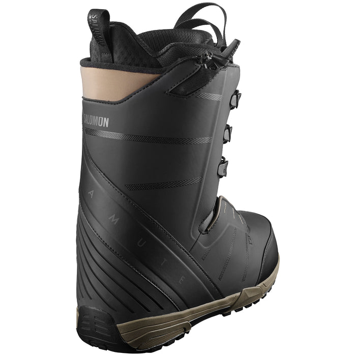 Salomon Malamute Snowboard Boots 2022 Black/Black/Bungee Cord