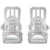 Salomon Spell Snowboard Bindings - Women's 2022 White