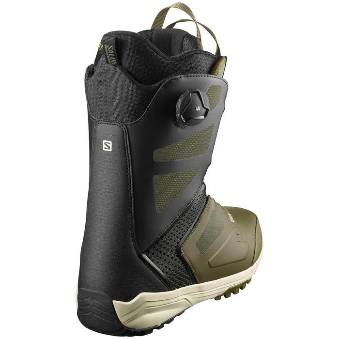 Salomon Dialogue Dual Boa Snowboard Boots 2023 Olive Night/Black/Vetiver