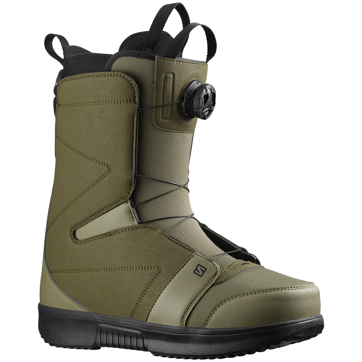 Salomon Faction Boa Snowboard Boots 2023 Olive Night/Vetiver/Black