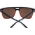 Spy Czar Sunglasses Matte Black/Tort Fade Happy Bronze Polar With Black Spectra Mirror