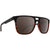 Spy Czar Sunglasses Matte Black/Tort Fade Happy Bronze Polar With Black Spectra Mirror