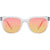 Spy Bewilder Sunglasses Translucent Light Gray/Bronze with Iridescent Spectra Mirror