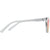 Spy Bewilder Sunglasses Translucent Light Gray/Bronze with Iridescent Spectra Mirror