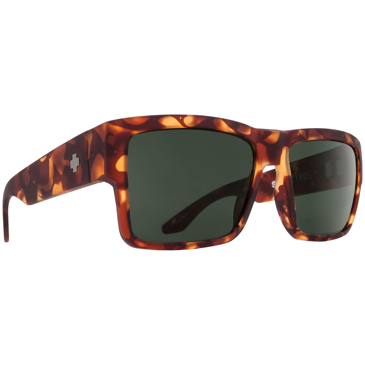 Spy Cyrus Sunglasses Soft Matte Camo Tort/Happy Gray Green