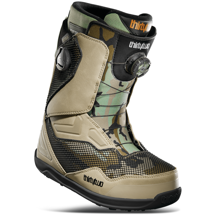 thirtytwo TM-Two Double Boa Snowboard Boots 2022 Tan/Green