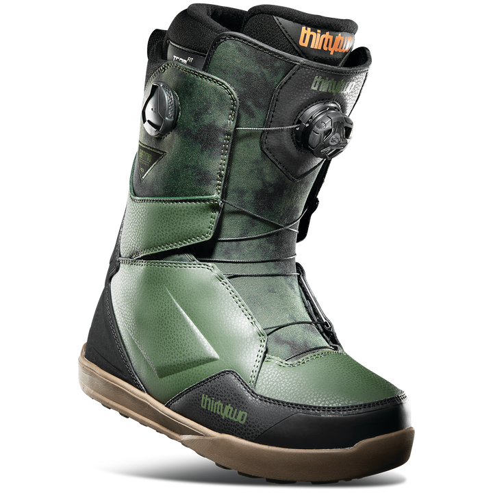 thirtytwo Lashed Double Boa Snowboard Boots 2022 Green/Black