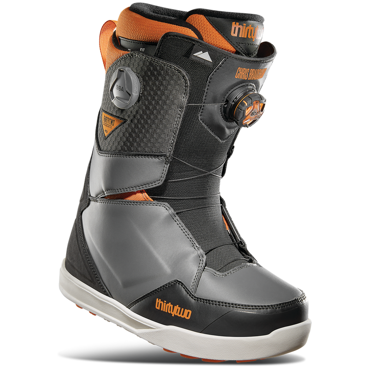 thirtytwo Lashed Double Boa Bradshaw Snowboard Boots 2022 Grey/Black/Orange