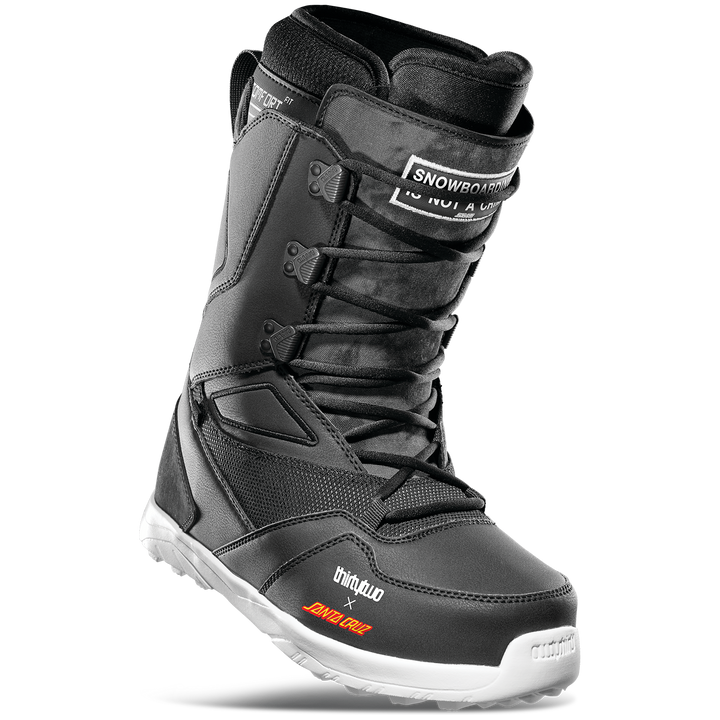 thirtytwo Light x Santa Cruz Snowboard Boots 2022 Black/White
