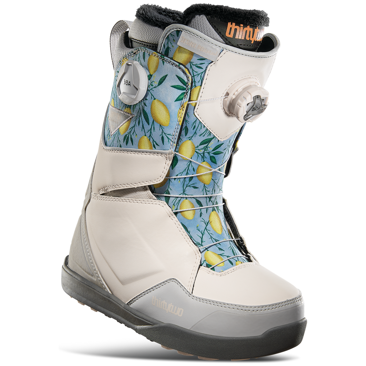 thirtytwo Lashed Double Boa Melancon Snowboard Boots - Women's 2022 Grey/Pink