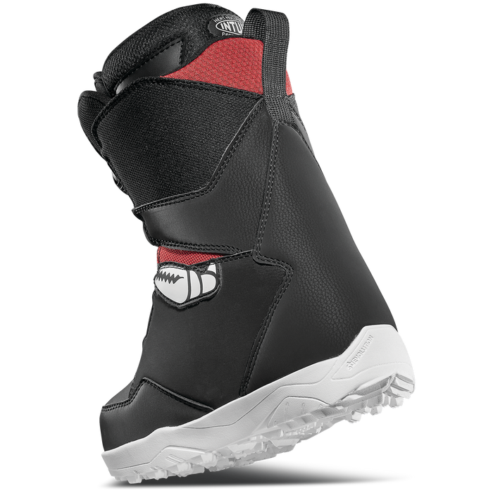 thirtytwo Youth Lashed Crab Grab Boa Snowboard Boots - Kids' 2022 Black/Grey/Red