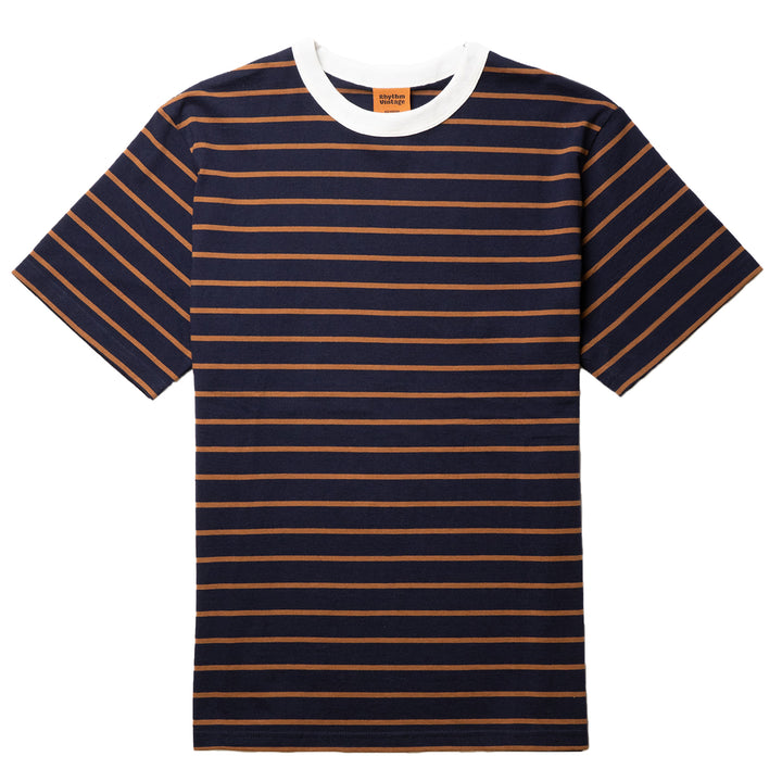 Rhythm Vintage Stripe T-Shirt - Men's Navy