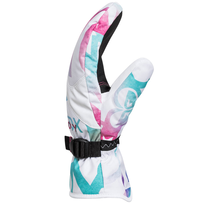 Roxy Jetty Mittens - Women's Bright White Macha