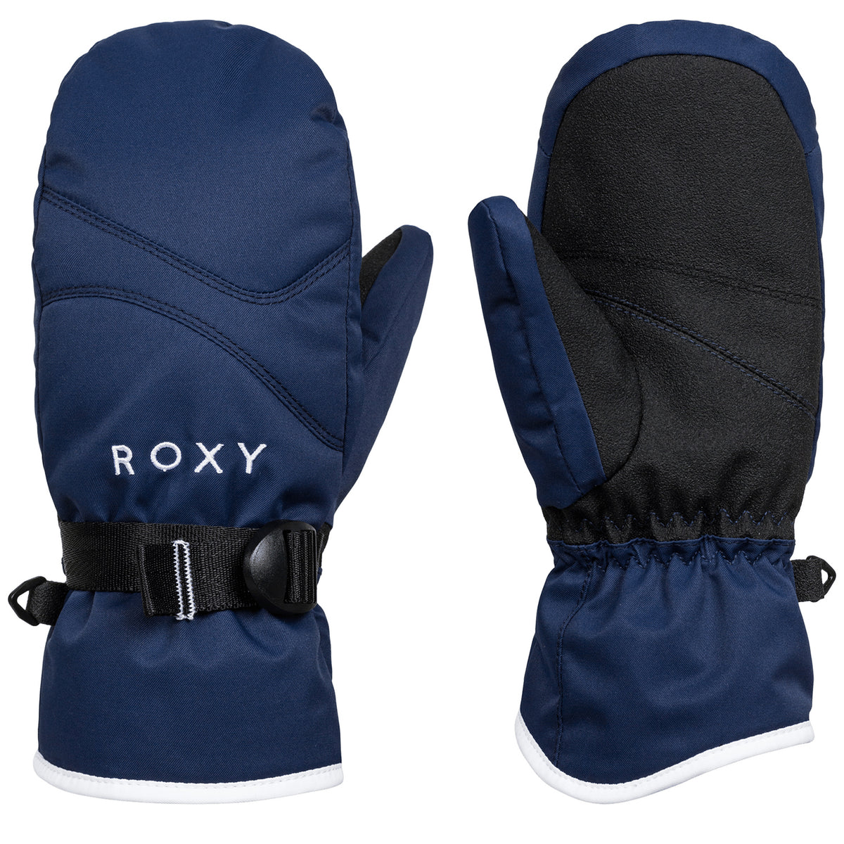 Roxy Jetty Solid Mittens - Girls' Medieval Blue