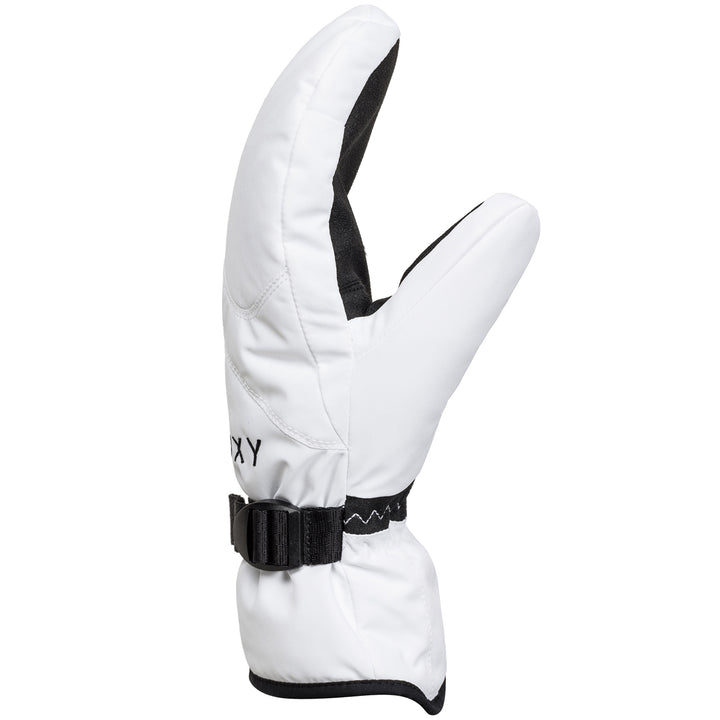 Roxy Jetty Solid Mittens - Women's Bright White