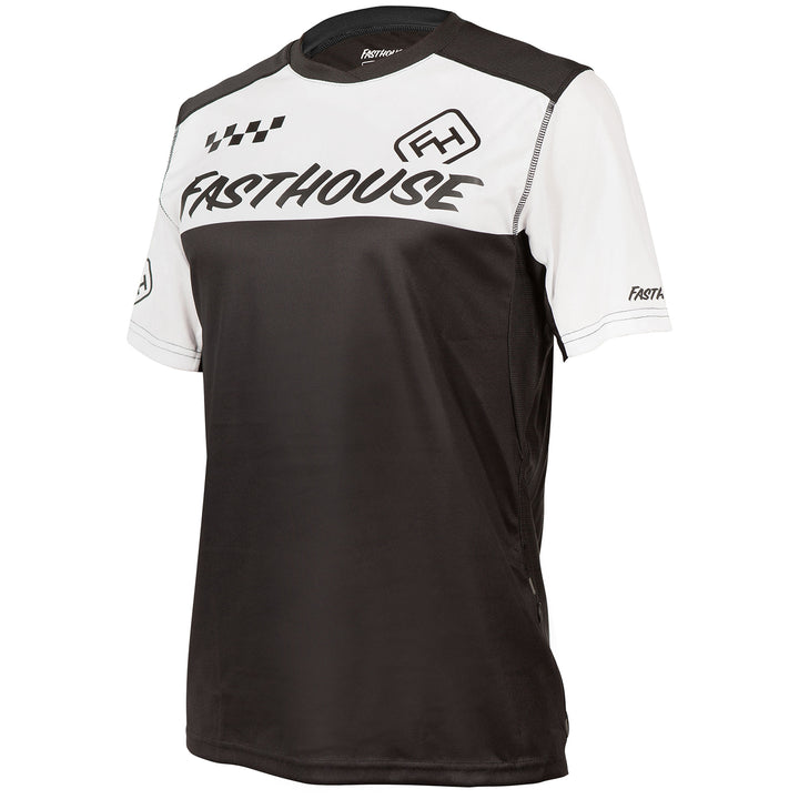 Fasthouse Alloy Block SS Jersey White/Black