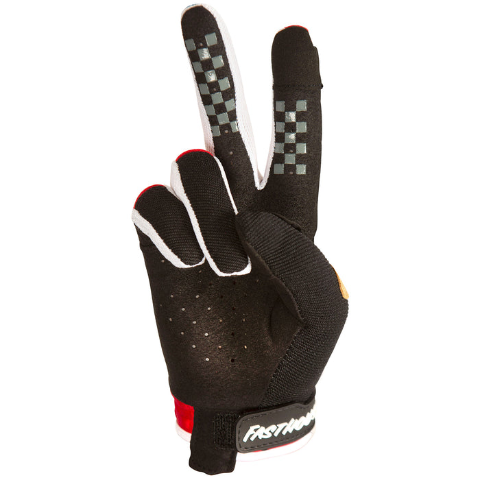 Fasthouse Speed Style Striper Bike Gloves Red/Black