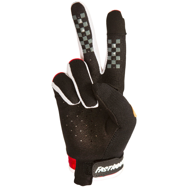 Fasthouse Speed Style Striper Bike Gloves Red/Black