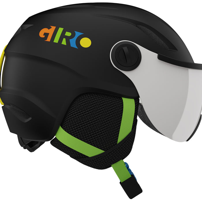 Giro Buzz MIPS Helmet - Kids' Matte Black/Party Blocks