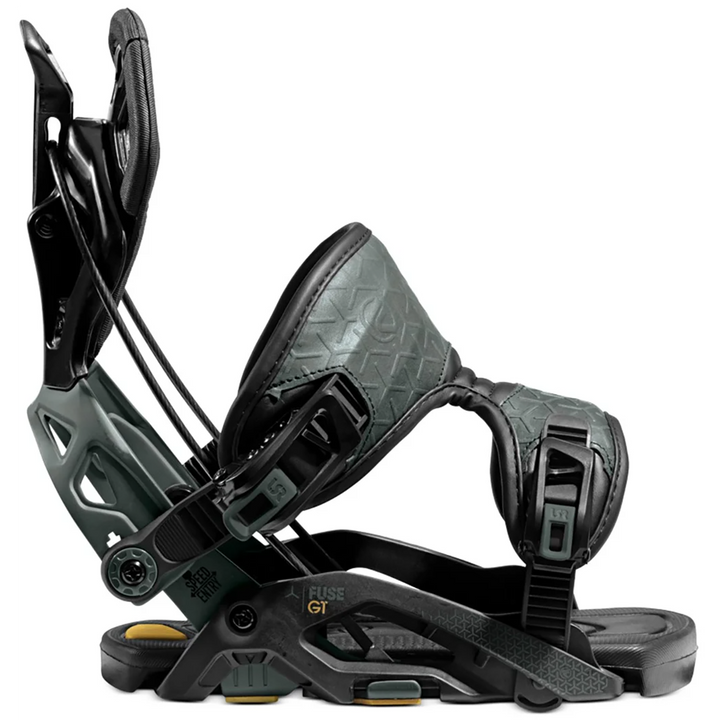 Flow Fuse-GT Fusion Snowboard Bindings 2021 Black