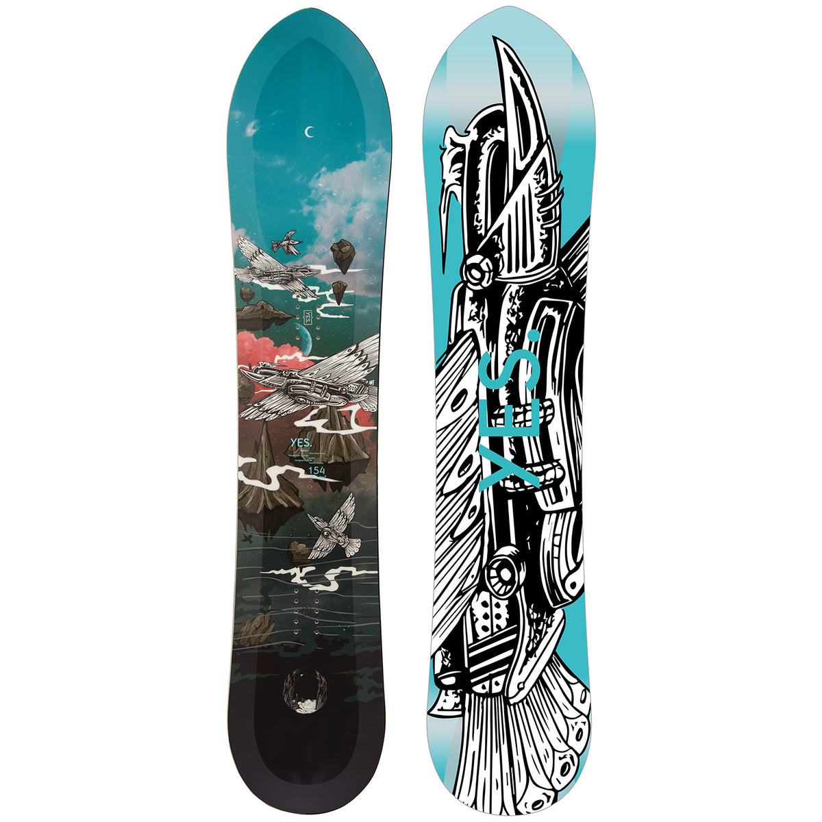 Yes. 420 Powderhull Snowboard 2023