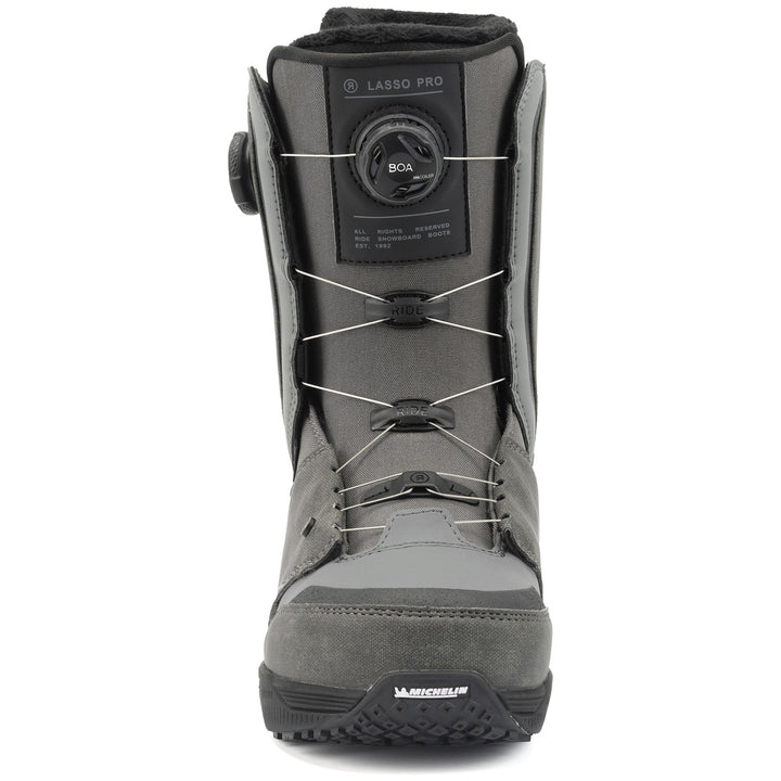 Ride Lasso Pro Snowboard Boots 2022 Grey