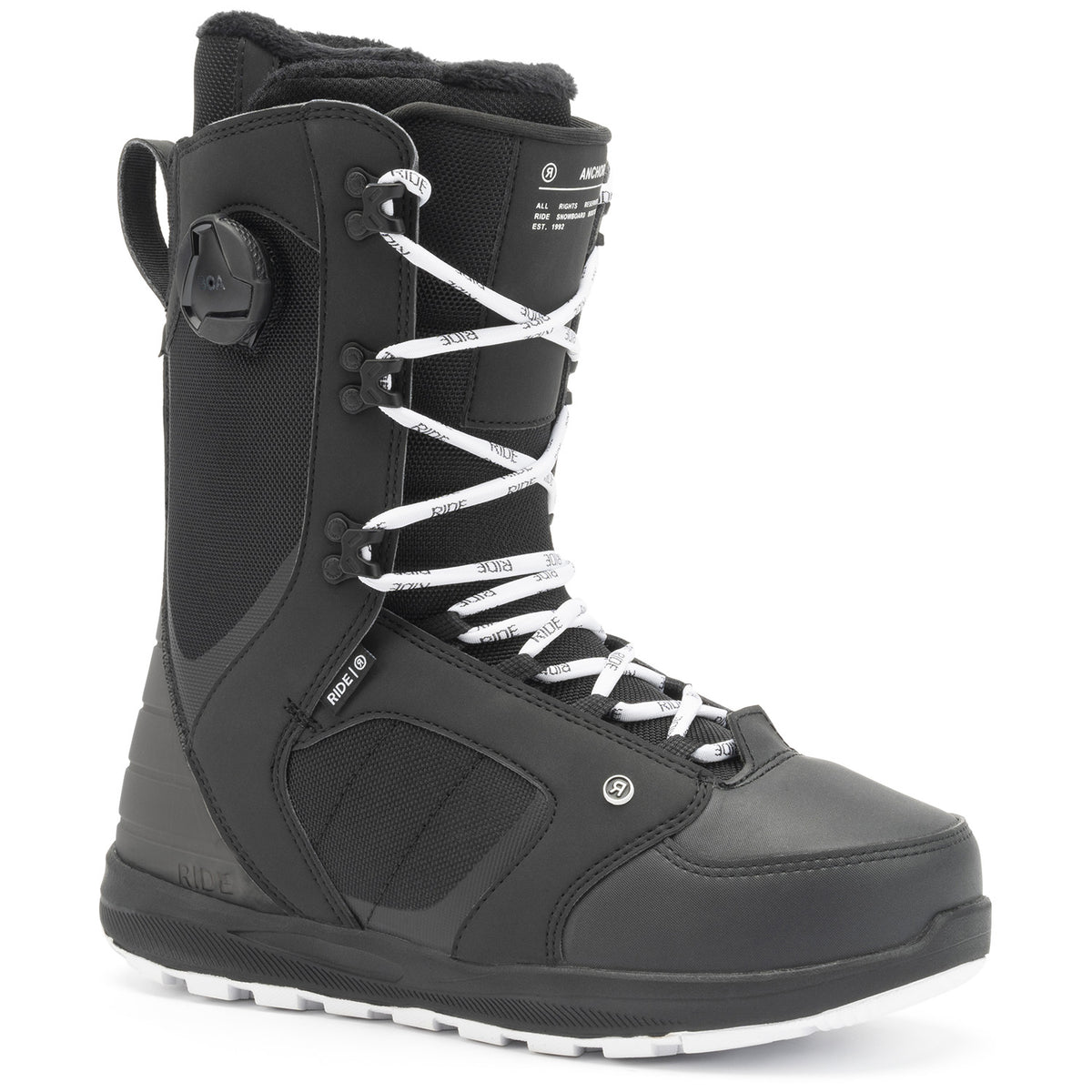 Ride Anchor Snowboard Boots 2022 Black