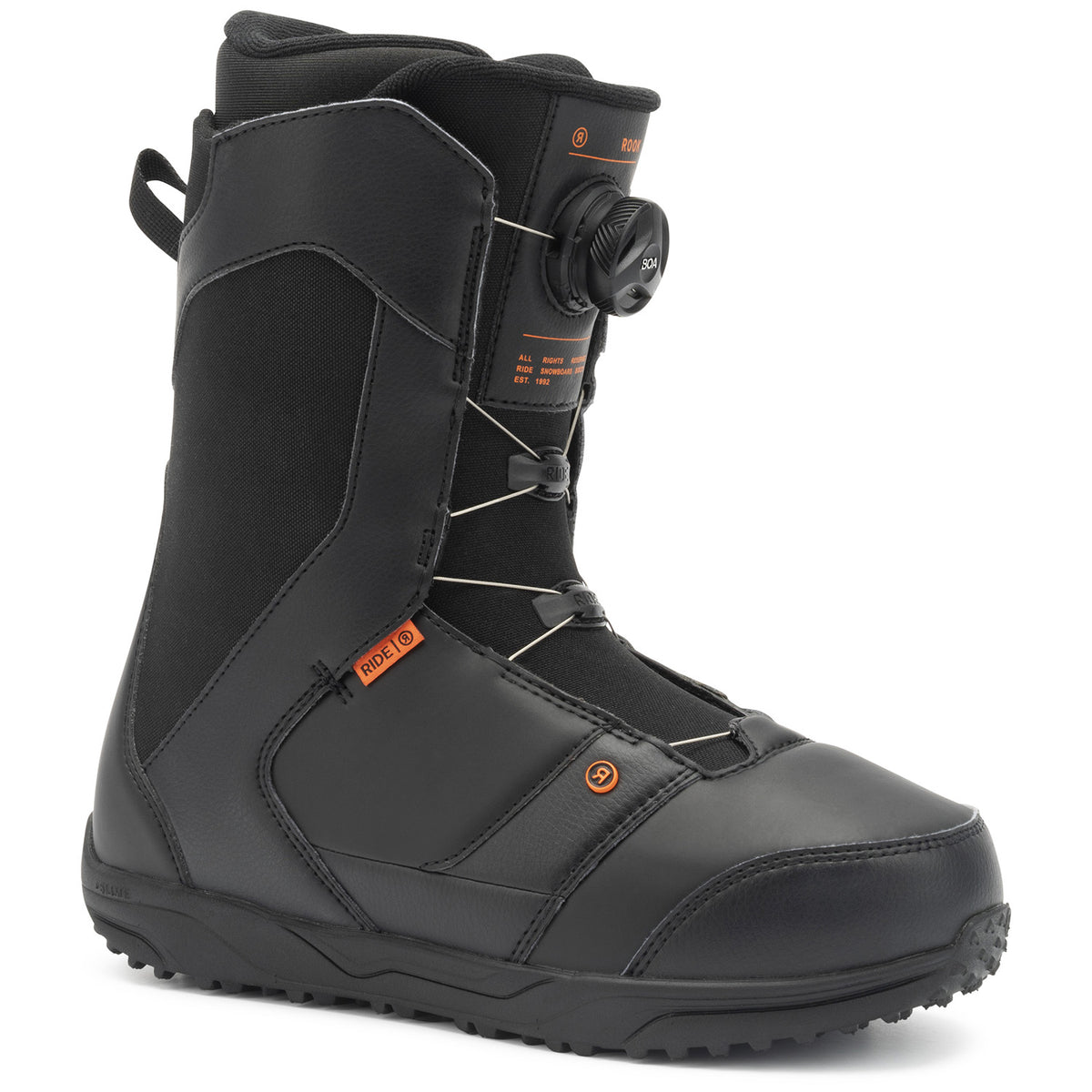 Ride Rook Snowboard Boots 2022 Black