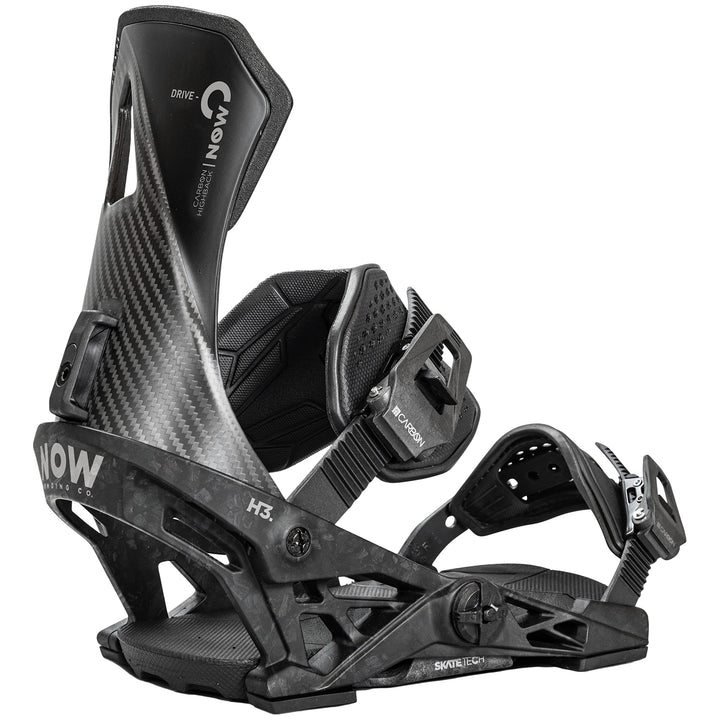 Now O-Drive Snowboard Bindings 2023 Black