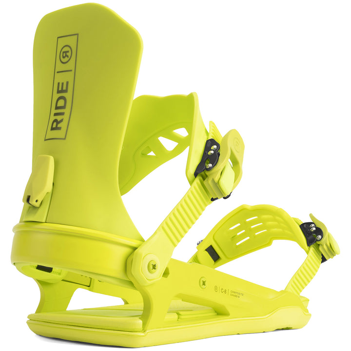 Ride C-8 Snowboard Bindings 2022 Lime