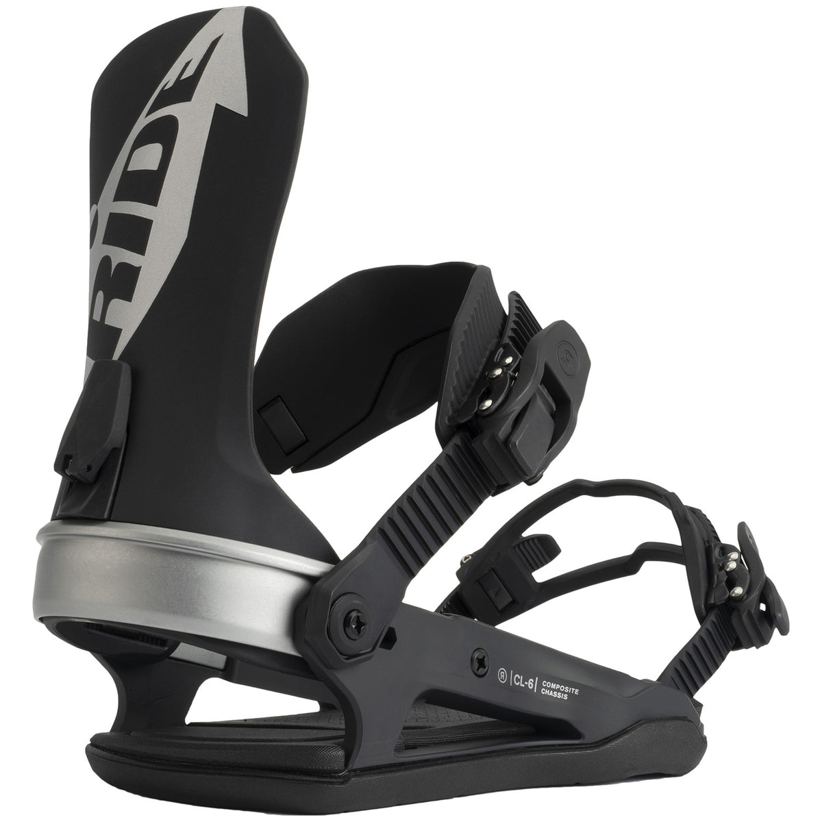 Ride CL-6 Snowboard Bindings - Women's 2022 Black