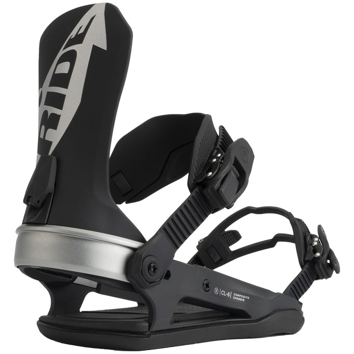 Ride CL-6 Snowboard Bindings - Women's 2022 Black