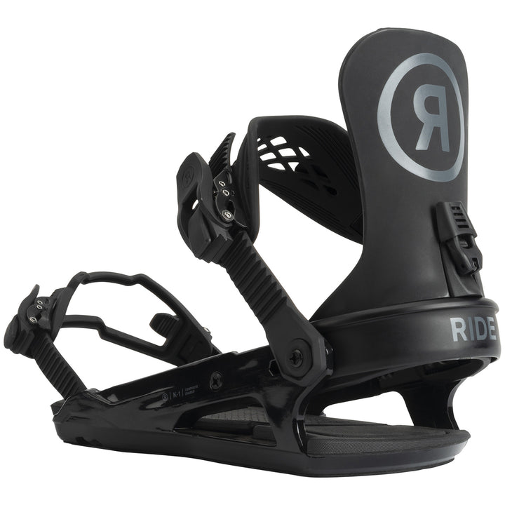 Ride K-1 Snowboard Bindings - Kids' 2022 Black