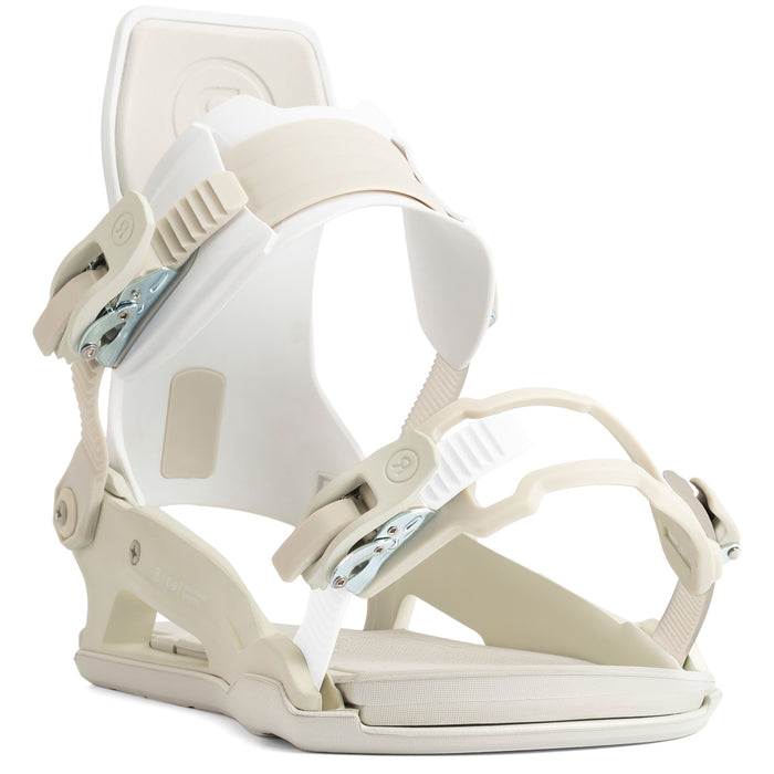 Ride C-6 Snowboard Bindings 2022 Bleached