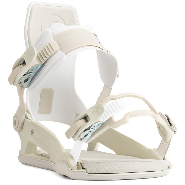 Ride C-6 Snowboard Bindings 2022 Bleached