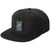 RVCA Lockdown Strapback Hat Black