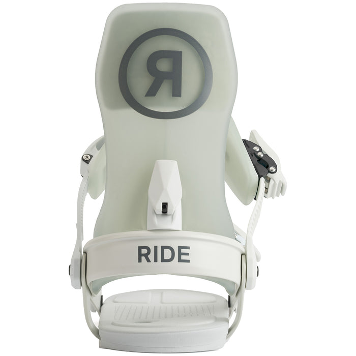 Ride A-6 Snowboard Bindings 2022 White