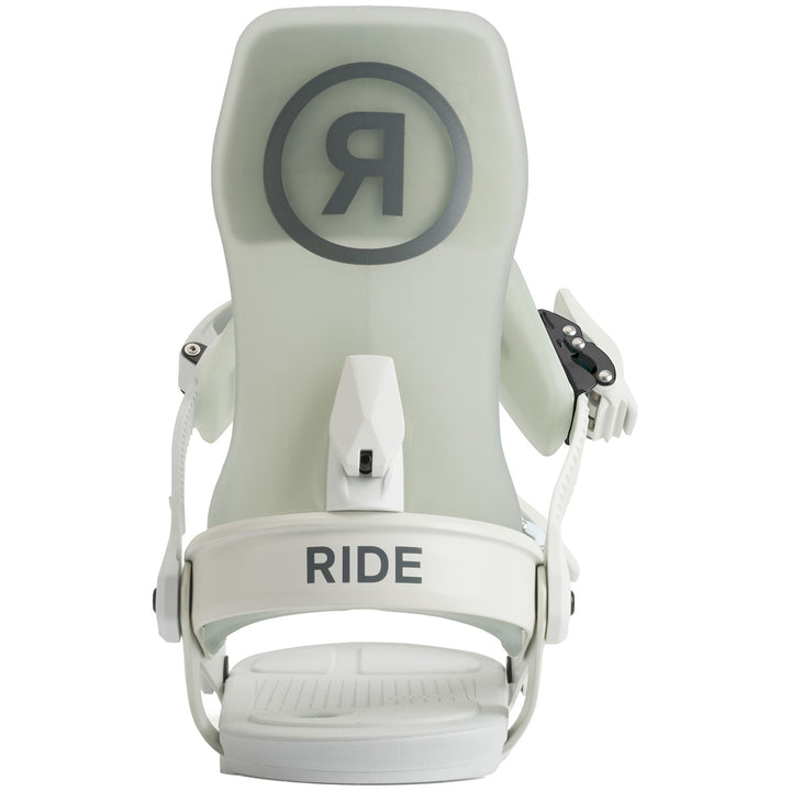 Ride A-6 Snowboard Bindings 2022 White
