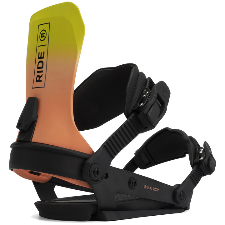 Ride A-9 Snowboard Bindings 2022 Faded
