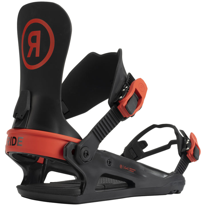 Ride C-4 Snowboard Bindings 2022 Fire