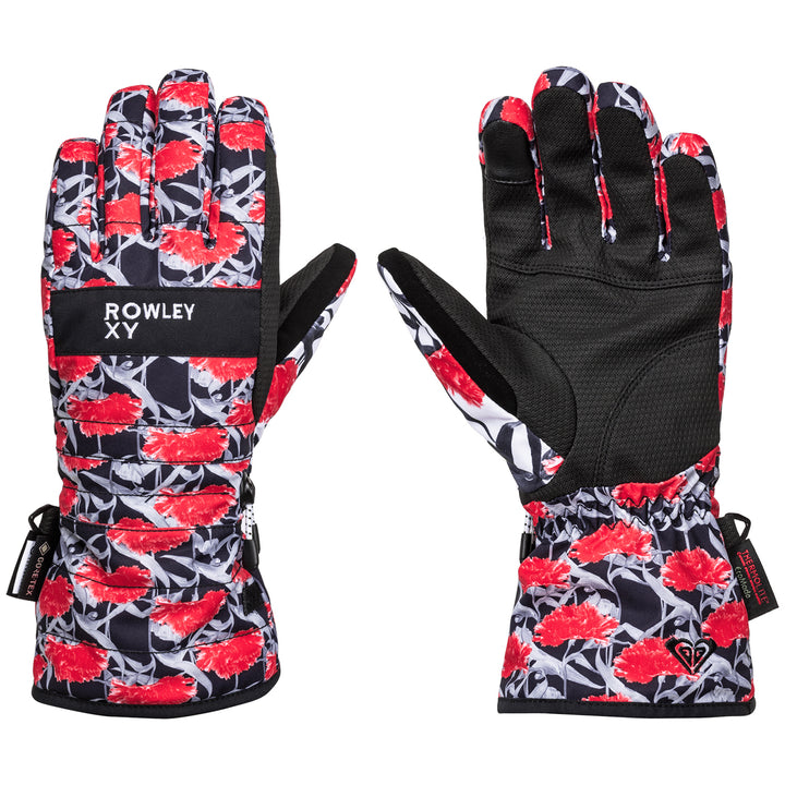 Roxy x Rowley Gloves - Women's True Black Whitered