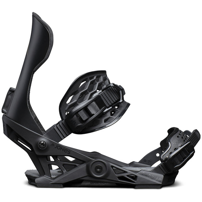 Jones Apollo Snowboard Bindings 2022 Black