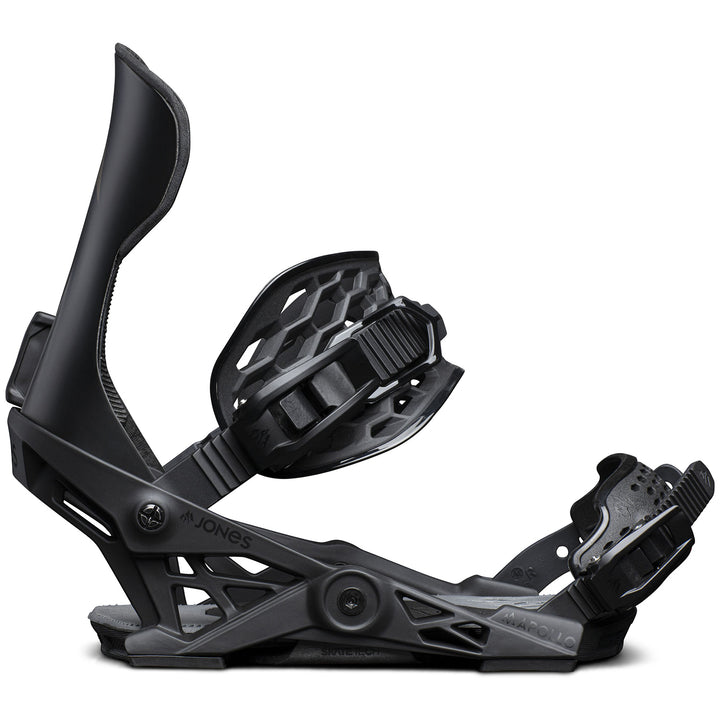 Jones Apollo Snowboard Bindings 2022 Black
