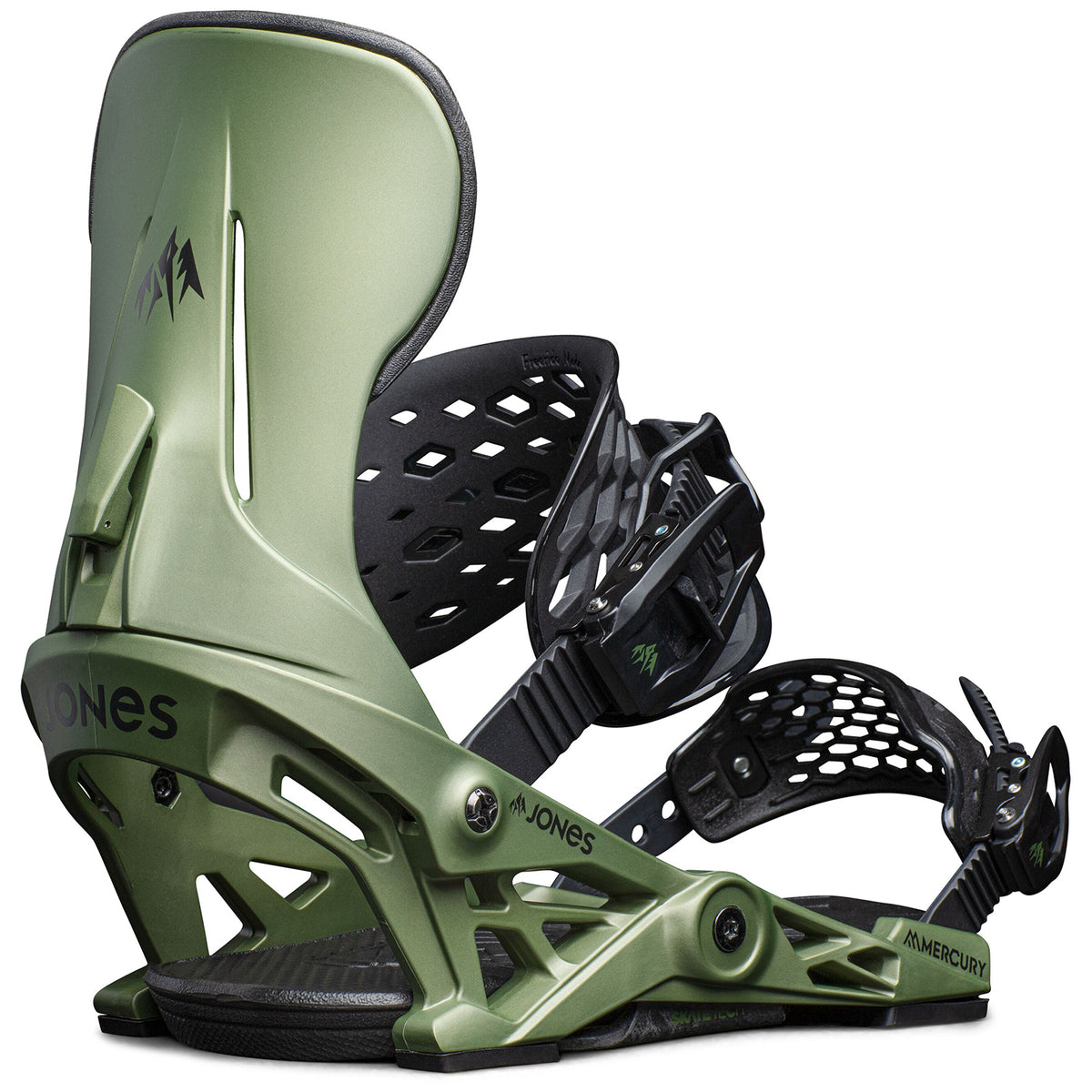 Jones Mercury Snowboard Bindings 2022 Green